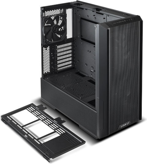Lian Li Lancool 216 RGB Gaming Midi Tower Κουτί Υπολογιστή με Πλαϊνό Παράθυρο Μαύρο
