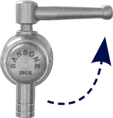 Unimac 693159 Edelstahlzapfhahn für Öl-/Weinbehälter 1"