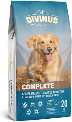 Divinus Pet Nutrition Complete Adult 20kg Trockenfutter für erwachsene Hunde mit Fleisch