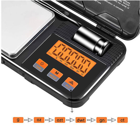 Tele CX-Series Electronic Precision Commercial Scale with Weighing Capacity of 0.2kg and Division 0.01gr