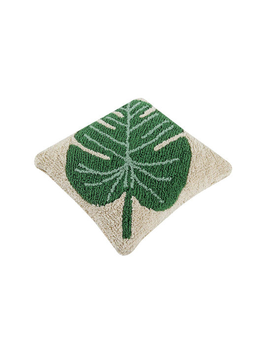 Lorena Canals Kids Decorative Pillow Monstera Beige 38x38cm