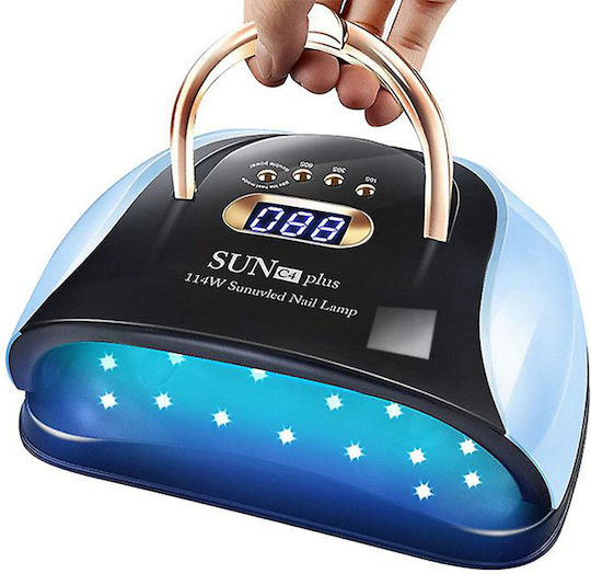 Sun Sun C4 Plus Лампа за изпичане на нокти LED 256W Син