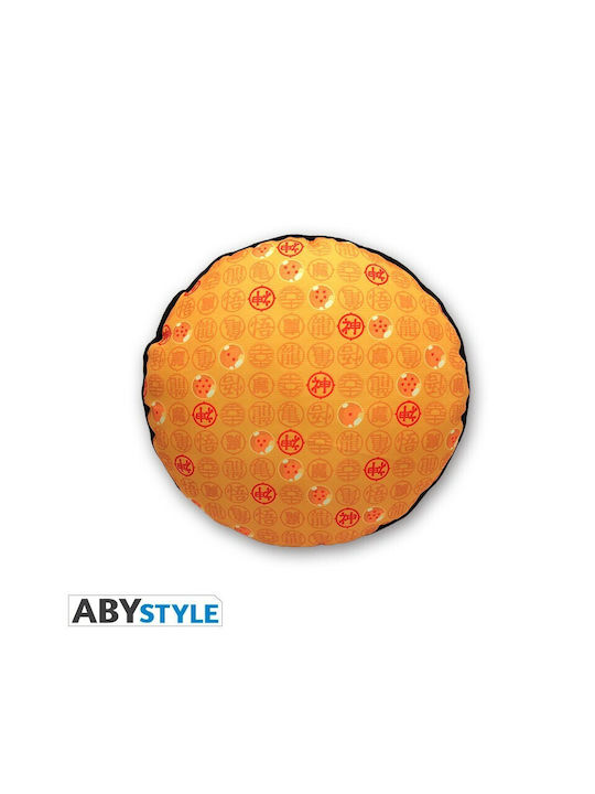 Abysse Kids Round Throw Pillow Dragon Ball 35cm Orange ABYPEL012