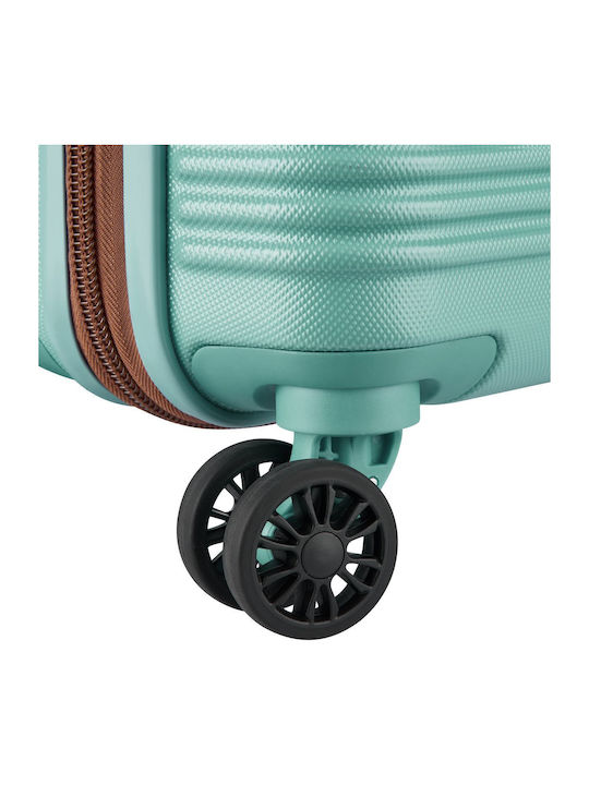 Delsey Freestyle Medium Hard Green Suitcase With 4 Wheels Height 66.5cm