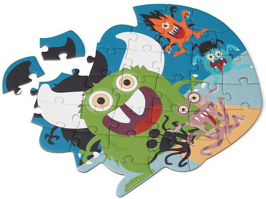 Kinderpuzzle Monster für 3+ Jahre alt+ Jahre 33pcs Scratch Europe