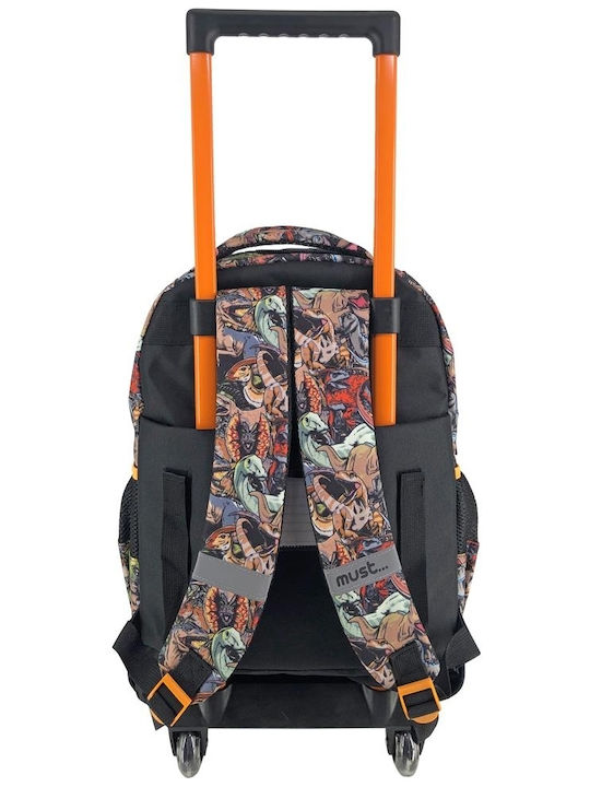 Must Jurassic Dominion School Bag Trolley Elementary, Elementary Multicolored