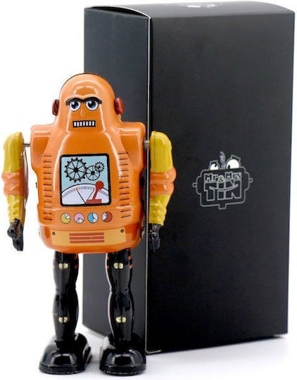 Mr & Mrs Tin Вятърна Игра Mechanicbot Вятърно Роботче За 5+ Години (Различни Дизайни)