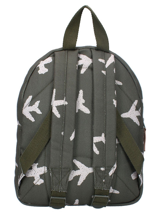 Kidzroom Adore More School Bag Backpack Kindergarten Army Green