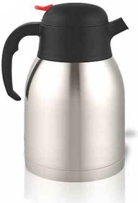 Keskor Jug Thermos Stainless Steel Silver 1.2lt with Handle 651200