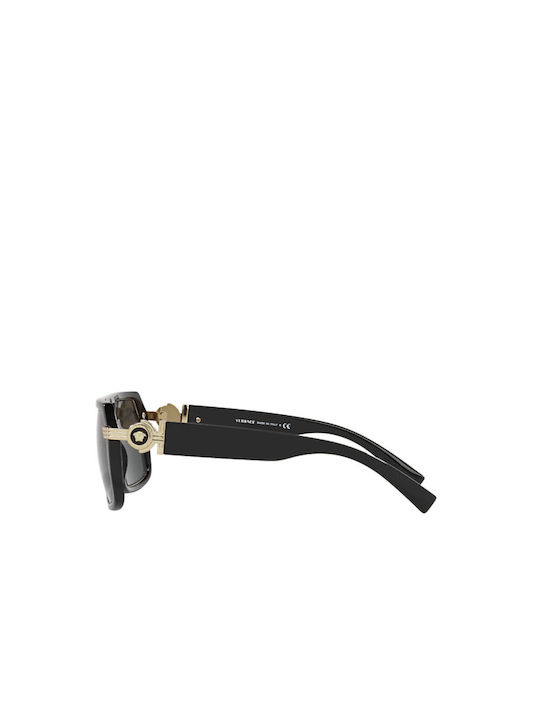 Versace Ανδρικά Γυαλιά Ηλίου με Μαύρο Κοκκάλινο Σκελετό και Μαύρο Φακό VE4399 GB1/87