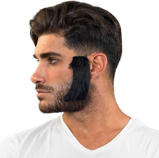 Mustach / Beard for Carnival in Black color