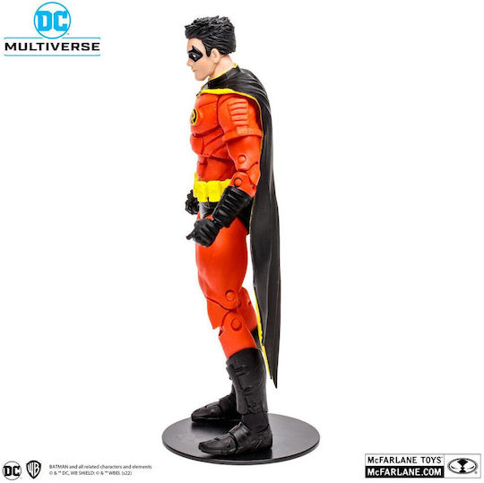 Mcfarlane Toys DC Comics Robin (Tim Drake) Action Figure Height 18cm in Scale 1:10