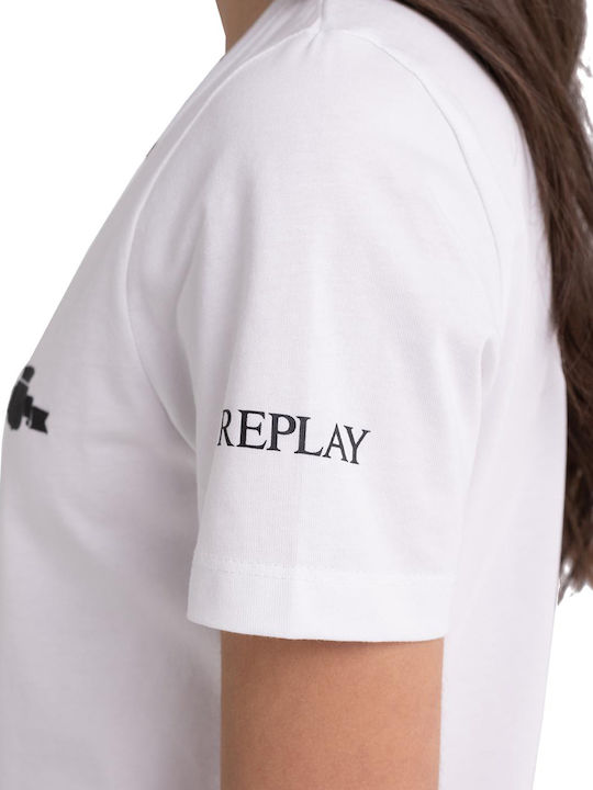 Damen T-Shirt Weiß