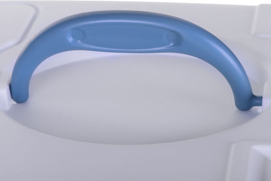 Stefanplast Cathy Easy Clean Τουαλέτα Γάτας Κλειστή με Φίλτρο Μπλε Μ56 x Π40 x Υ40cm
