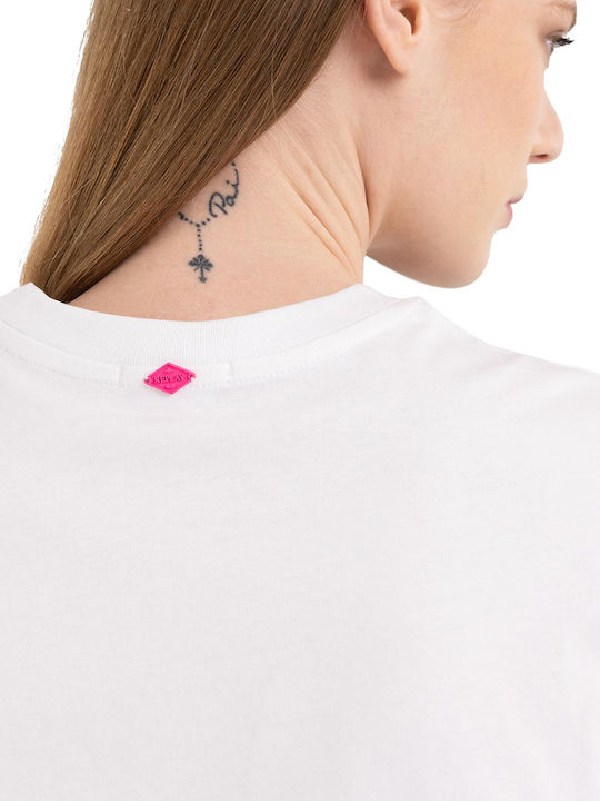 Damen T-Shirt Weiß