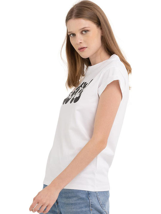 Damen T-Shirt Weiß