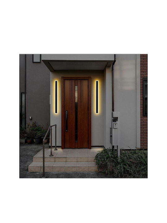 V-TAC Wall-Mounted Linear LED Light IP65 17W With Warm White Light 8.5x5.4x62.5cm