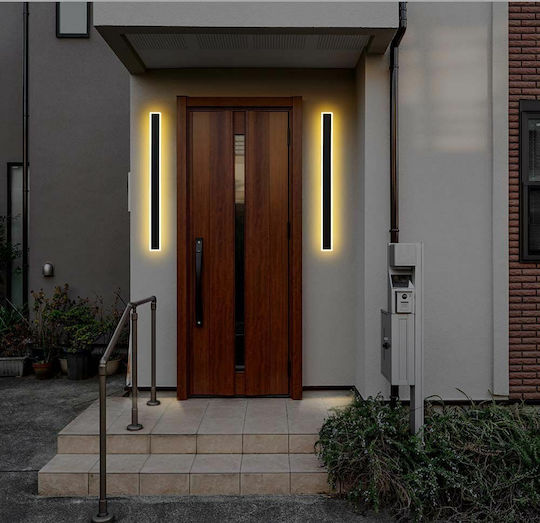 V-TAC V-TAC Wandmontiertes Lineares LED Außenleuchte IP65 17W mit Warmweißem Licht 8.5x5.4x62.5cm
