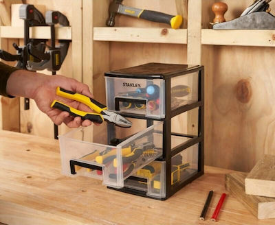 Stanley Συρταριέρα Εργαλείων Plastic with 3 Drawers W15xD21.5xH19cm