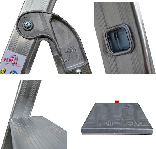 Profal Ladder Aluminum with 5+1 Steps