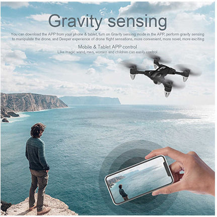 Zheng Fei Toys F69 Discovery 2 WiFi Drone FPV 2.4 GHz with 1080p Camera and Controller