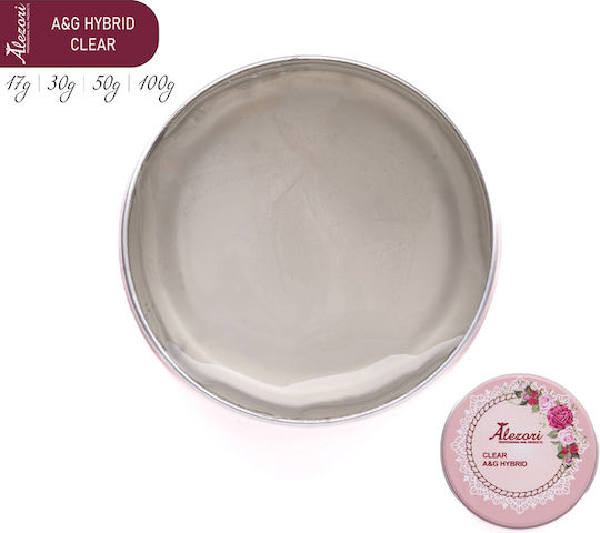 Alezori Hybrid Acrygel Νυχιών CLEAR 50gr
