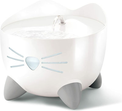 Catit Pixi Automatic Cat Waterer Fountain White 2.5lt