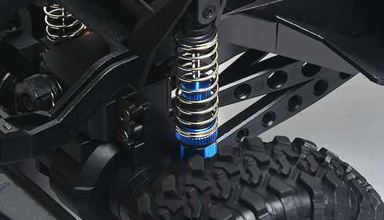 Amewi Dirt Pickup Crawler LiIon Ferngesteuertes Auto Raupenfahrzeug 4WD Schwarz