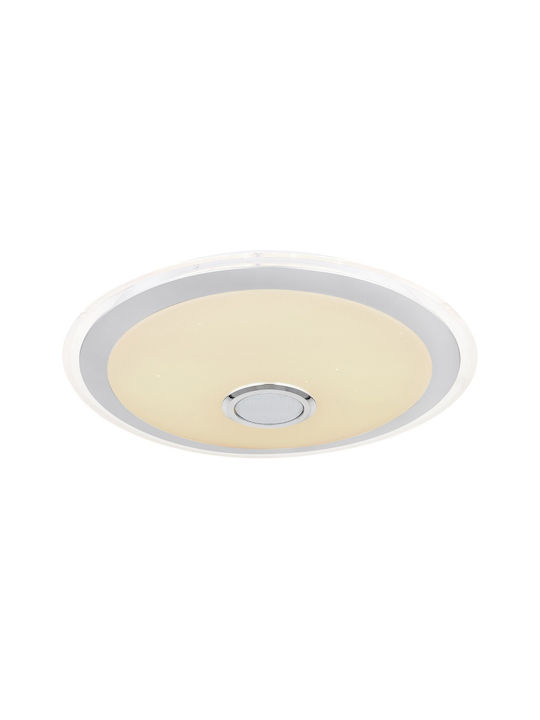 Globo Lighting Dunny Inteligent Plafonieră de Tavan 43buc Albă cu LED Integrat și Telecomandă