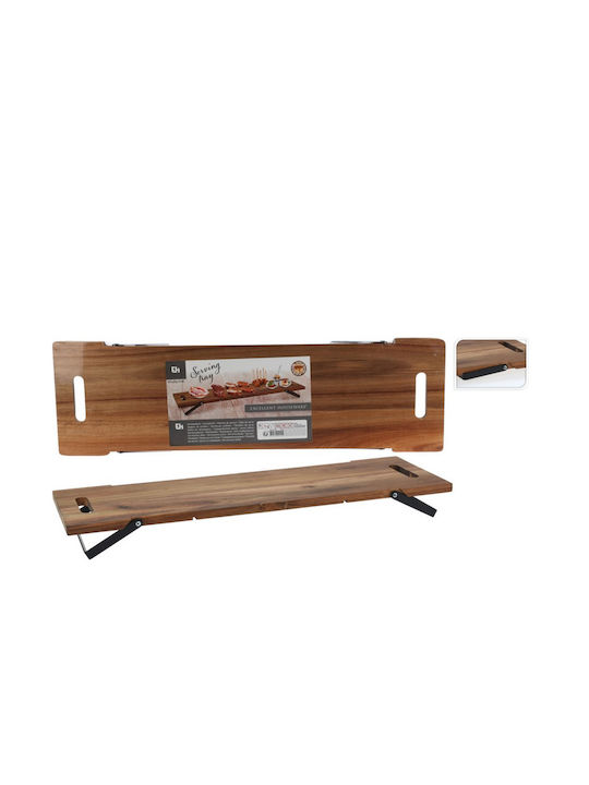JK Home Decoration Πλατώ Σερβιρίσματος Τυριών Ξύλινο