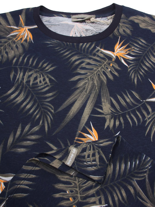 T-shirt Navy Μπλε