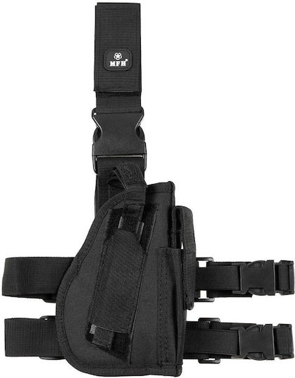 MFH Right Leg Holster Калъф за колан за Пистолет Черен