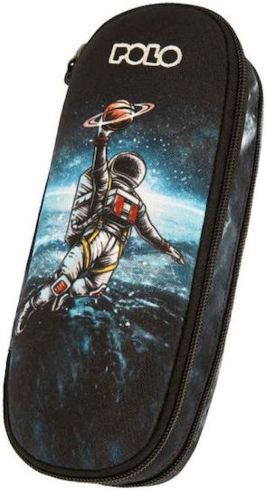 Polo Elite Basketball Astronaut Pencil Case with 2 Compartments