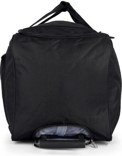 Gabol Week Eco Soft Sack Reise Rücken 110lt Schwarzes mit Rädern Stoff M80xP36xH37cm
