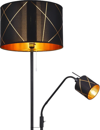 Globo Lighting Bemmo Лампа за под В175см. Черен Globo Lighting Bemmo Лампа за под В175см. Черен