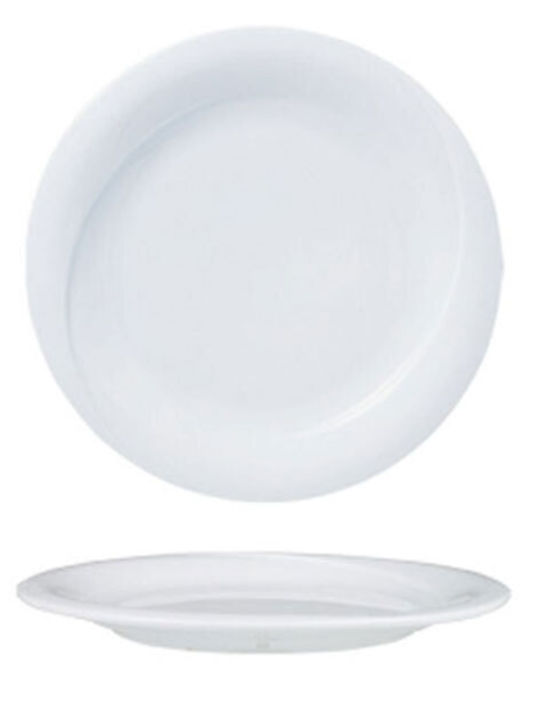 Güral Porselen X Tanbul Porcelain Shallow Plate White 27cm 6pcs
