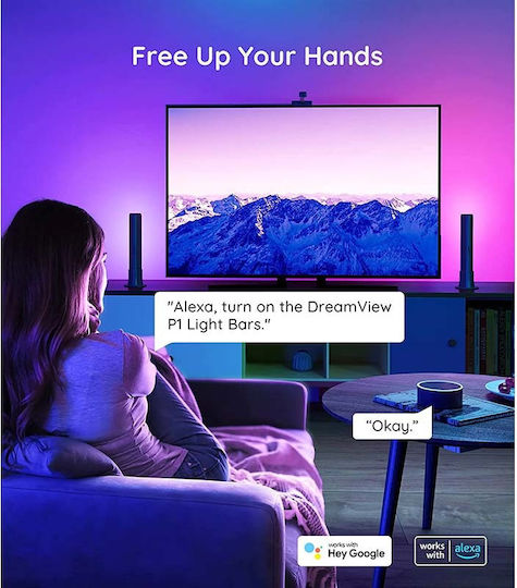 Govee DreamView P1 Декоративна Лампа Барове Черен 2бр