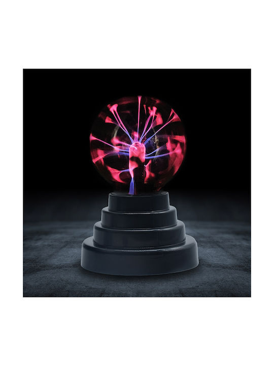 Decorative Lamp Plasma Ball Black