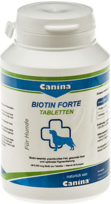 Canina Biotin Forte Multivitamine für Hunde in Tablettenform 200gr für Gelenke C101108