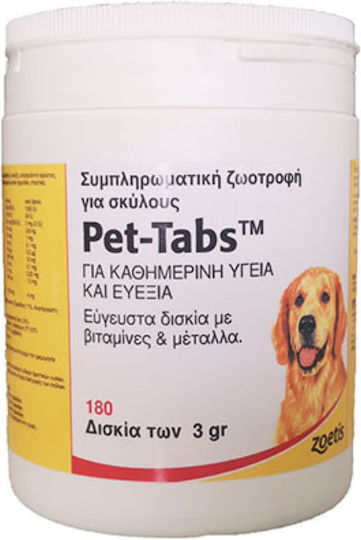 Zoetis Pet-Tabs Tablets for Dogs 180 tabs