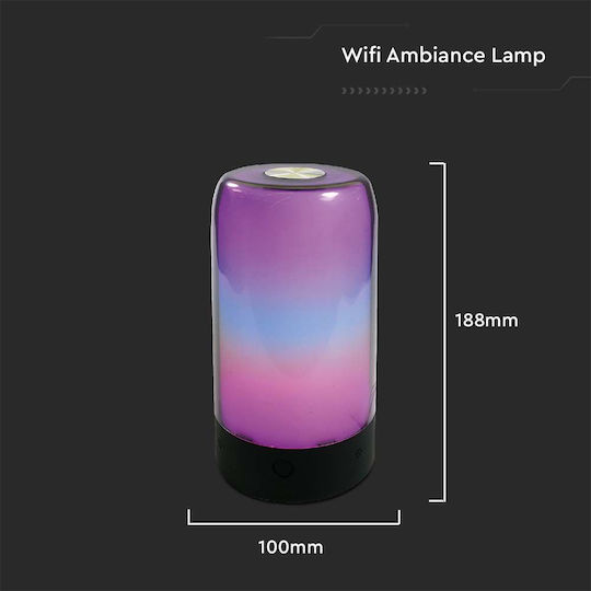 V-TAC WiFi Decorative Lamp Black