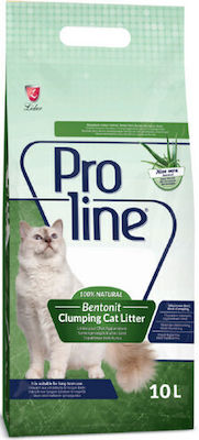 Lider Proline Bentonine Katzenstreu mit Duftstoff Aloe Vera 10Es