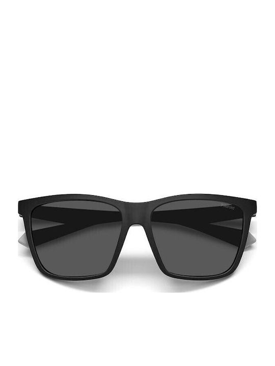 Polaroid Men's Sunglasses With Black Frame And Grey Polarized Lens PLD2126/S 08A/M9
