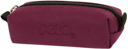 Polo Wallet Pencil Case Barrel Dark Purple