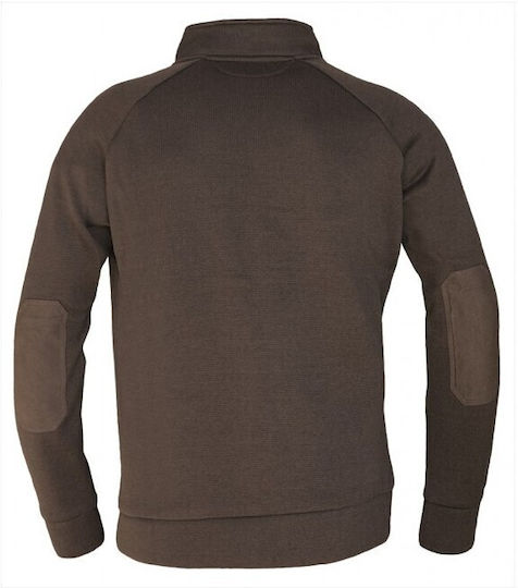 Benisport T-shirt Fleece σε Καφέ χρώμα