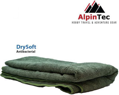 Alpin Towel Face Microfiber Green 90x50cm.