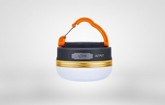 Superfire Rechargeable Light Bulb for Camping Waterproof with Flashlight 1000mAh 127lm 2.5W