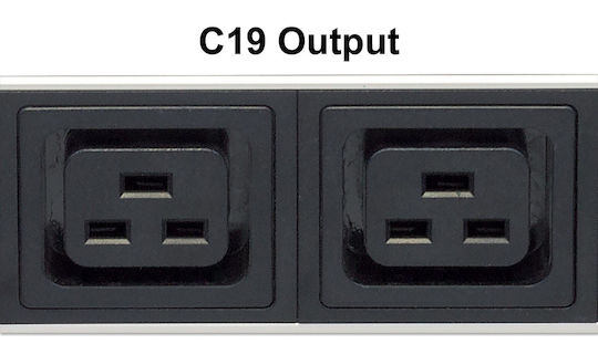 Intellinet Πολύπριζο Rack 20 x C13 & 4 x C19 Output 163675