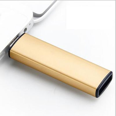 Electric Windproof Lighter Gold