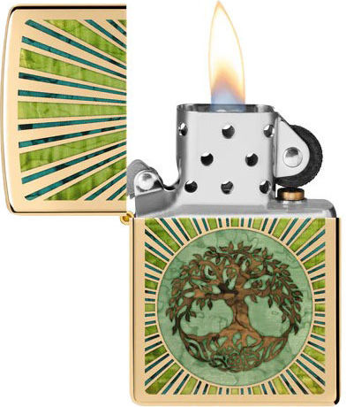 Zippo Brichetă Flacără Rezistent la vânt Spiritual